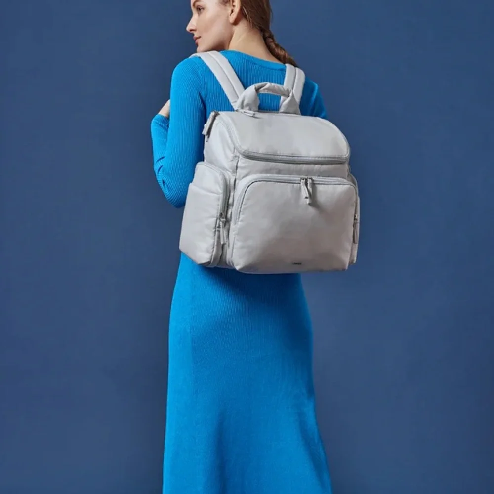 CARAA large baby bag organic cotton in dove - Picture 6 of 14